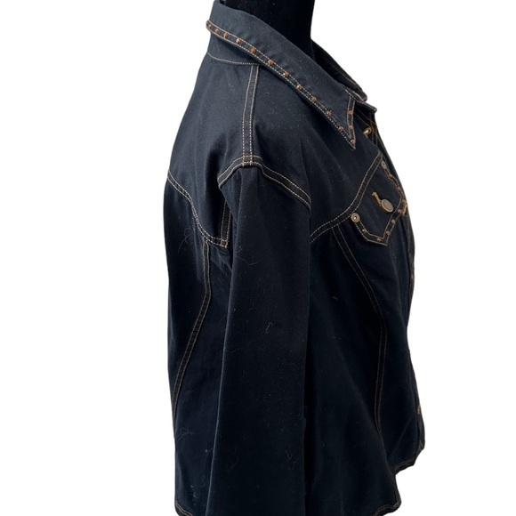 LIZ & ME Signature Blue Denim Jacket for Women, Size 1X. - Picture 4 of 13